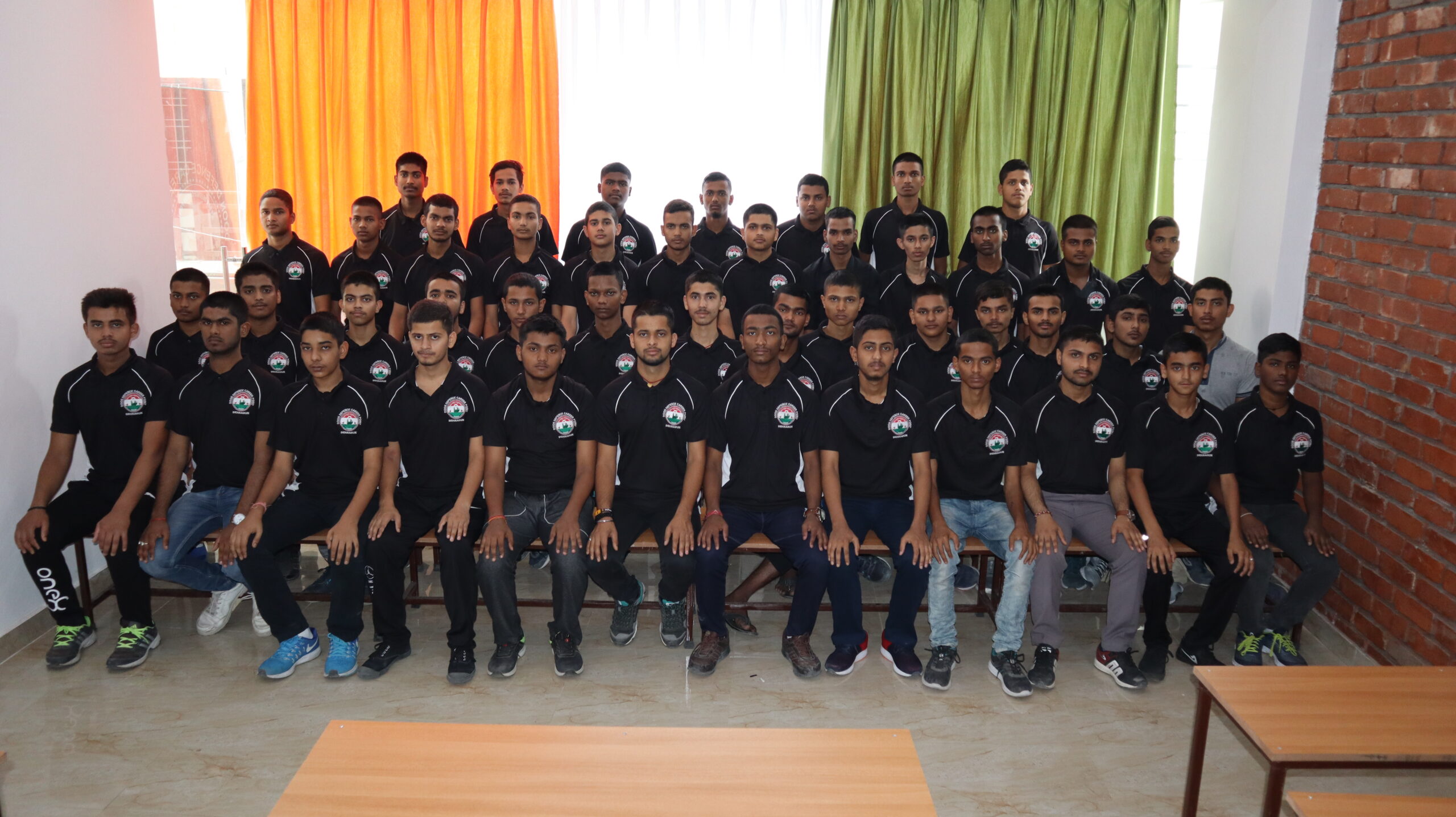 DDCP SSC GD Constable coaching students preparing for the written exam in Dehradun